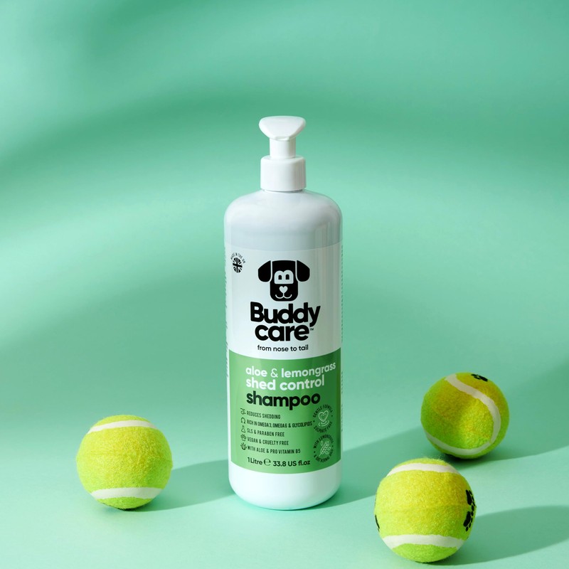 Shed Control Dog Shampoo by Buddycare | Aloe & Lemongrass