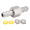 Fuel Pressure Sensor T Fitting Adapter with 2 x Plastic