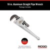 RIDGID 31100 Model 818 Aluminum Straight Pipe Wrench, 18-inch Plumbing
