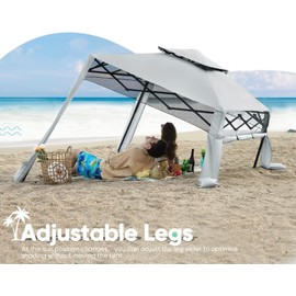 Quictent 10x10 Pop Up Canopy Tent Lightweight, Portable, and Versatile for Beach and Sporting Events with Sun Protection and Easy Setup