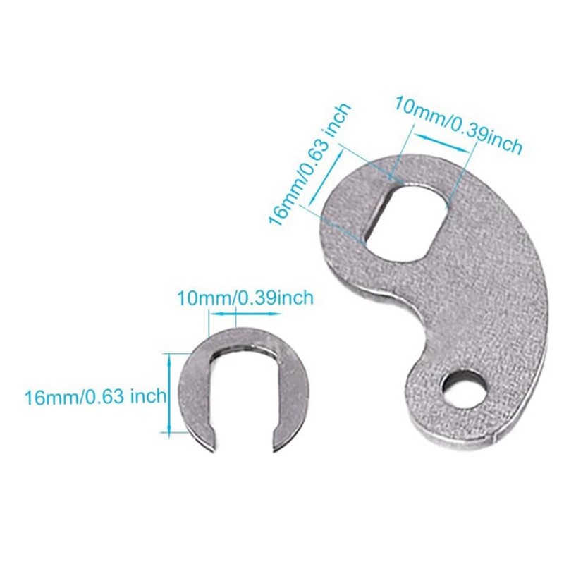 rflaueo Universal Torque Arm Conversion Kit for Electric Bicycle, 2