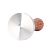 Coffee Tamper Stainless Steel Base Wooden Handle Heavy Duty Coffee