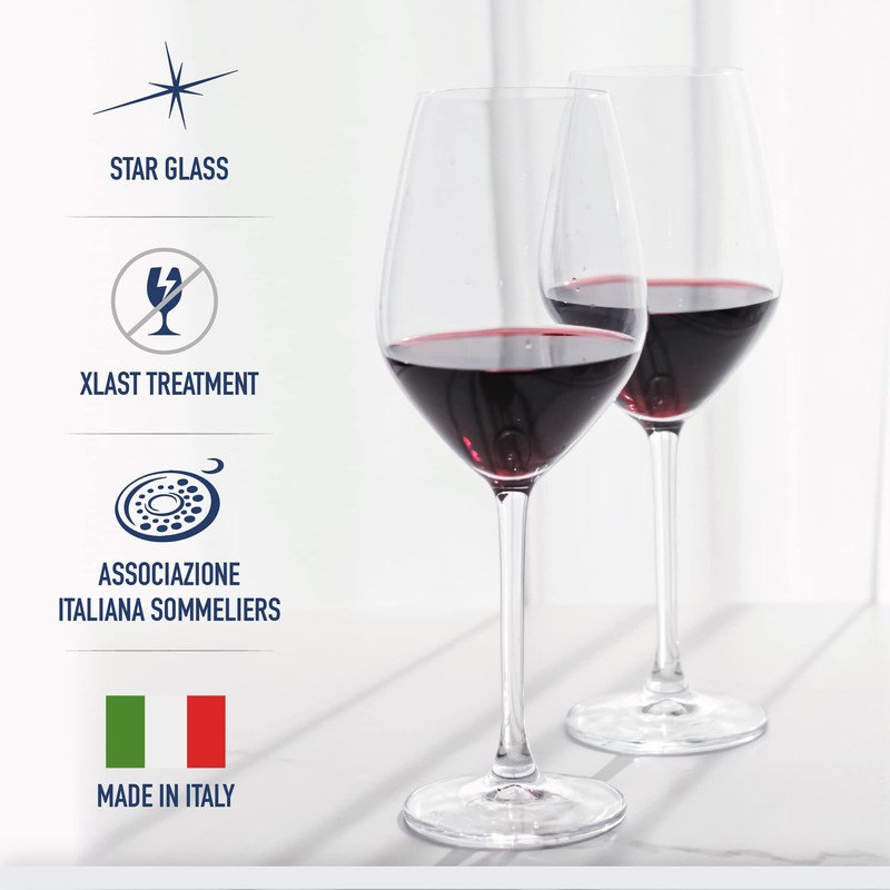 Bormioli Rocco Inalto Tre Sensi Collection Set Of 4 Premium