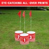 DigNew Backyard Golf Game 6 Holes Set,Portable Outdoor Game for