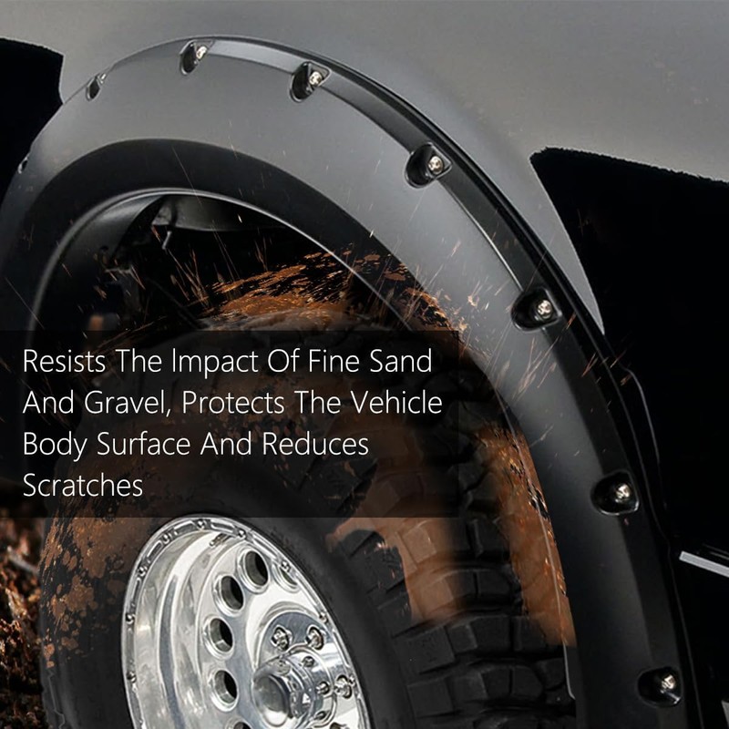 G-PLUS Fender Flares Compatible with Dodge Ram 1500 2002-2008/ Ram