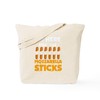 CafePress Mozzarella Sticks Cheese Lover Funny Snac Tote Bag Reusable