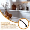 Microwave Door Handle Pull Replacement for GE Spacemaker XL JVM1339BW,