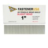 1" SLIGHT HEAD BRAD NAILS 18GA GALV 5,000ct | AY13