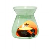 Warmself Green Ceramic Essential Oil Burner Tealight Candle Holder Decorative