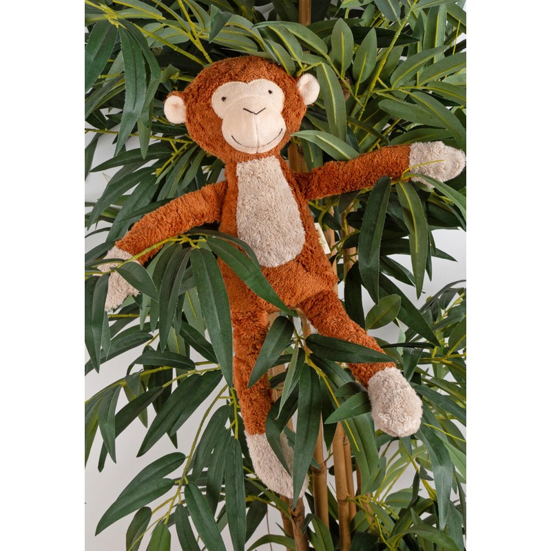 Sigikid Cuddly toy monkey green organic collection for babies and