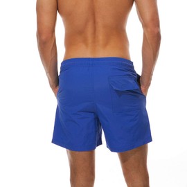 FREDRM Traje de baño para hombre de secado rápido con forro de malla por encima de la rodilla, Azul oscuro, XX-Large