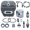 AUMEL 50mm Cylinder Piston Gaskets Kit For Stihl TS410 TS420