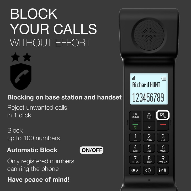 ALCATEL ePure Premium - Cordless Phone DECT With Answering Machine