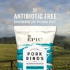 EPIC Sea Salt + Vinegar Oven Baked Pork Rinds, Keto