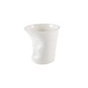 JinRu BaoHua Ceramic pleated water cup, irregularly shaped coffee cup