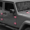 CheroCar Door Hinge Cover &Tailgate Hinge Cover Exterior Accessories Decoration