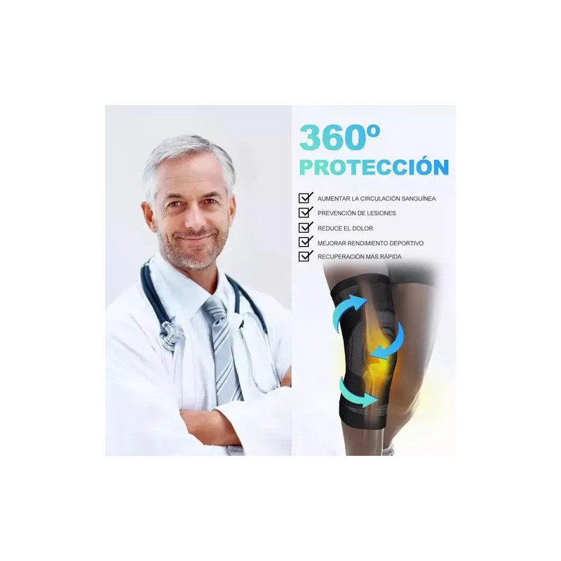 Rodillera Compresion Deportiva Proteccion Gym Crossfit