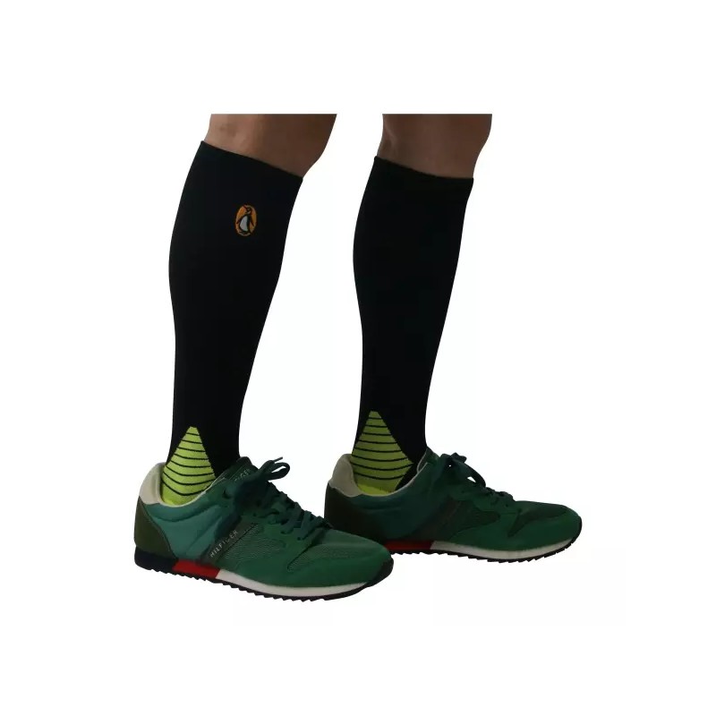 Cafsleev 종아리보호대 카프슬리브 압박양말 [블랙/L XL] Calf Support Compression Sleeve