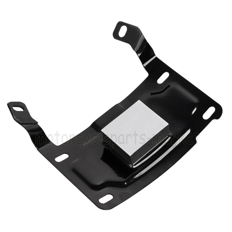 Unbranded Black License Plate Relocation Mount For Harley Softail Road