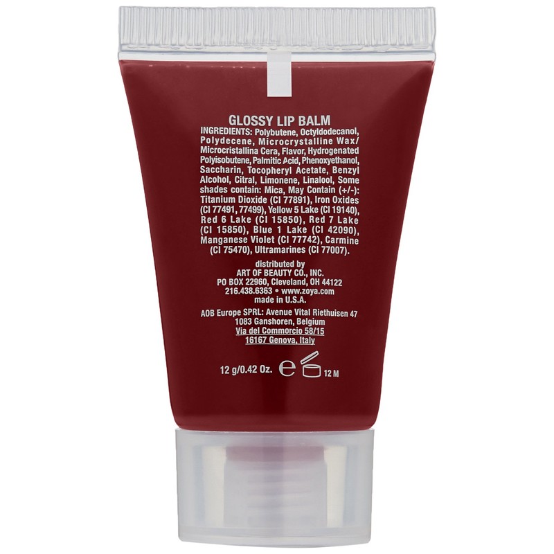 ZOYA Lip Gloss, Marachino , 0.42 Ounce