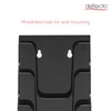Deflecto Countertop Black 4 Tier 4 Pocket 1/3 A4 (DL