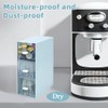 3 Tier Tea Box, Plastic Tea Bag Holder Storage Box,