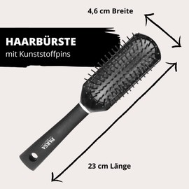PARSA Beauty Hair Brush, Oval Allround Hair Styling Brush with Matte Finish Surface in Various Colours