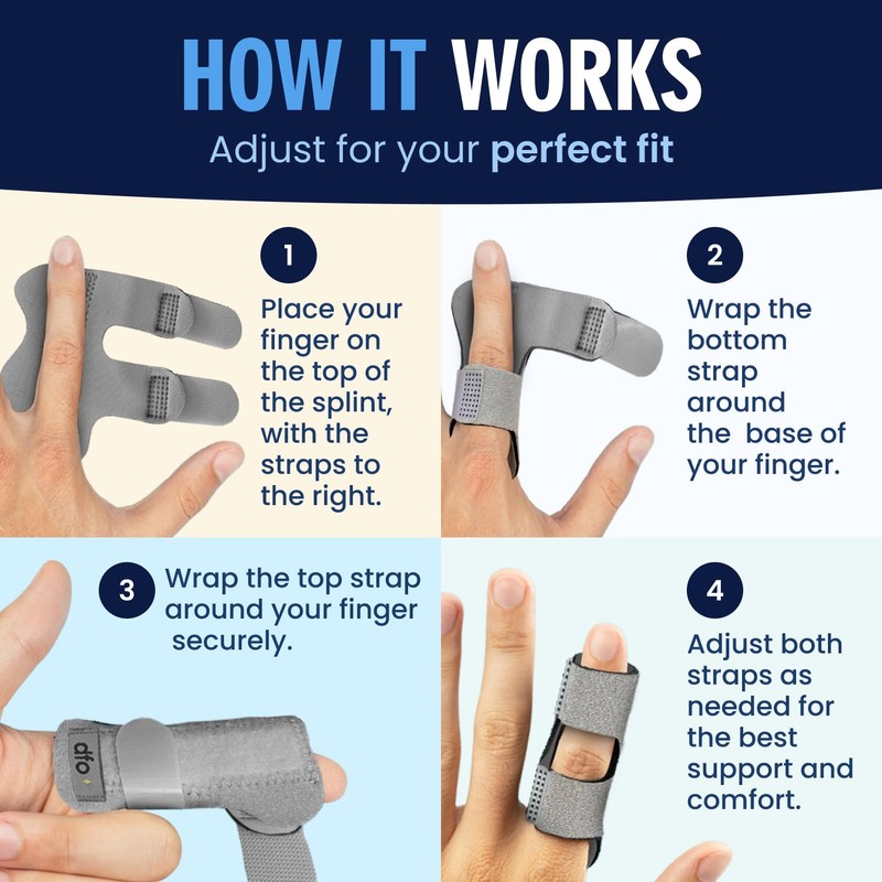Dr. Frederick's Original Trigger Finger Splint - 2 ct -