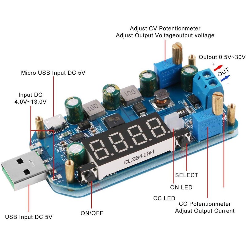 DollaTek 15 W USB Step Up Power Supply Module Boost