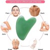 Gua Sha Stone Natural Heart Shape Facial Massage Tool, Women's