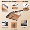 12 Inch Heavy Duty Paper Cutter, Wood Guillotine Paper Cutter