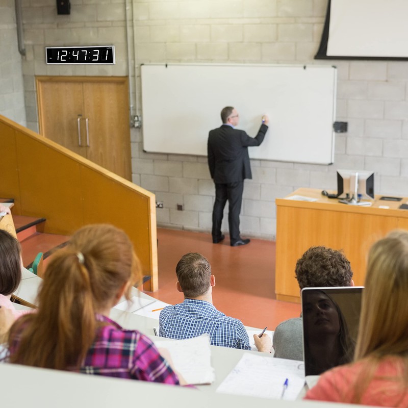 Ivation Huge Large Big Oversized Digital LED Clock - Shelf