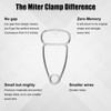 10pcs Miter Spring Clamps, Miter Clamps for Trim Corner, Loaded