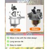 Carburetor kit Fit for Craftsman M215 21" Lawn Mower Model