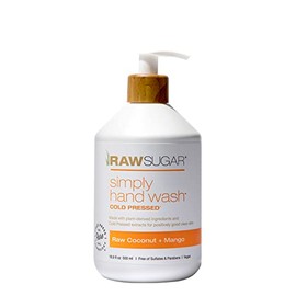 Raw Sugar Natural Hand Wash Raw Coconut Mango 16.9 FL. oz