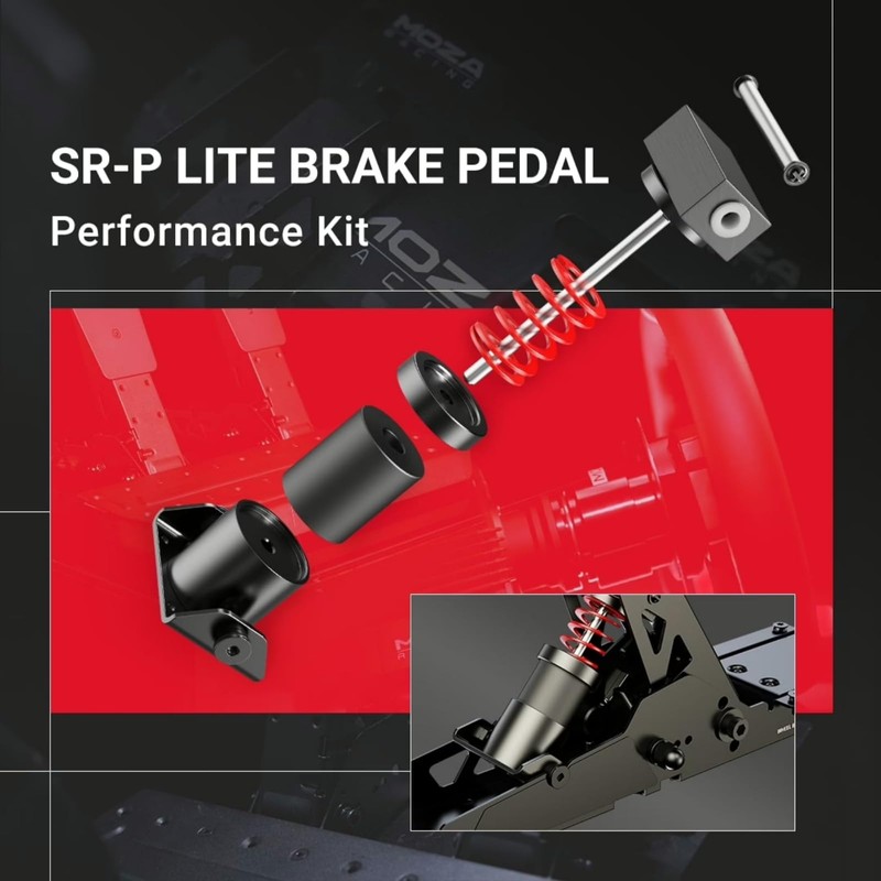 MOZA Racing SR-P Lite Brake Pedal Performance Kit