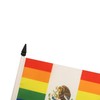 AZ FLAG Table Flag Mexico Rainbow 21 x 14 cm