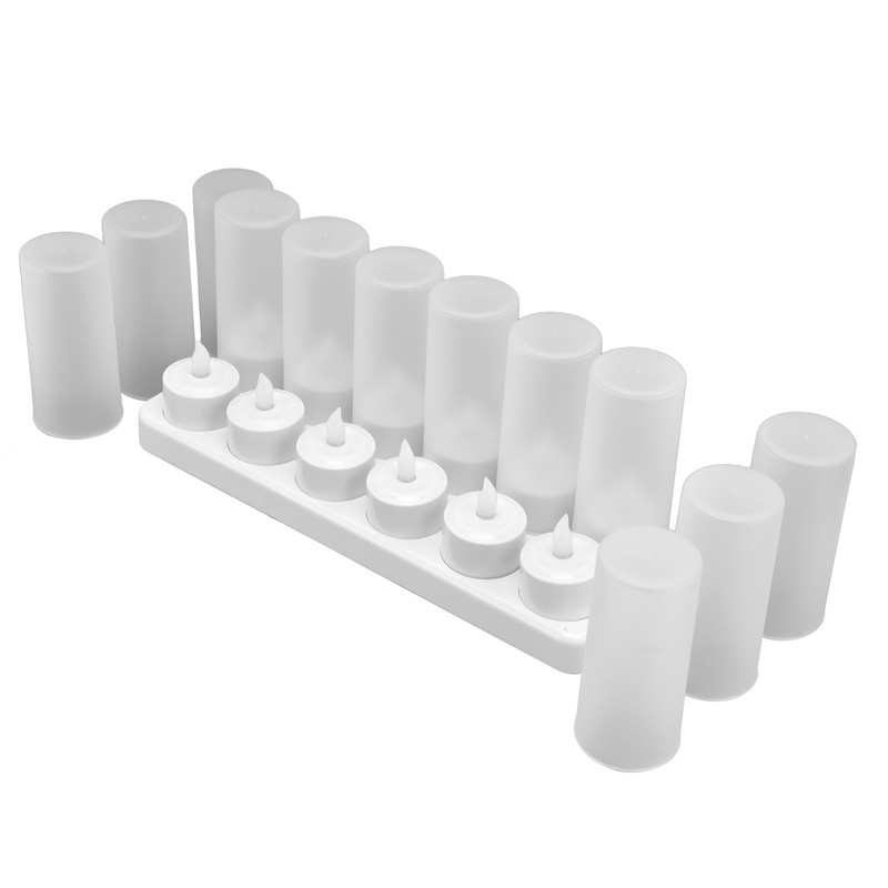 Candle Light Safe Reusable Simulated Flameless LED Candles Light for