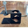 Universal Pole Holder Deck Mount Clamp - Compatible with Tiki