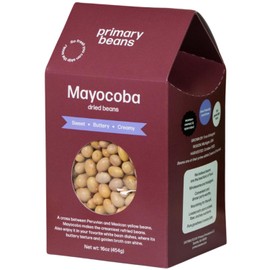 Primary Beans - New Harvest Mayocoba Dried Beans - Sweet & Buttery - Great for Refried Beans - Known as Peruano beans - Pair w/Pork, Peppers, Rice - Grown in Michigan, USA - Vegan & Vegetarian - 1lb
