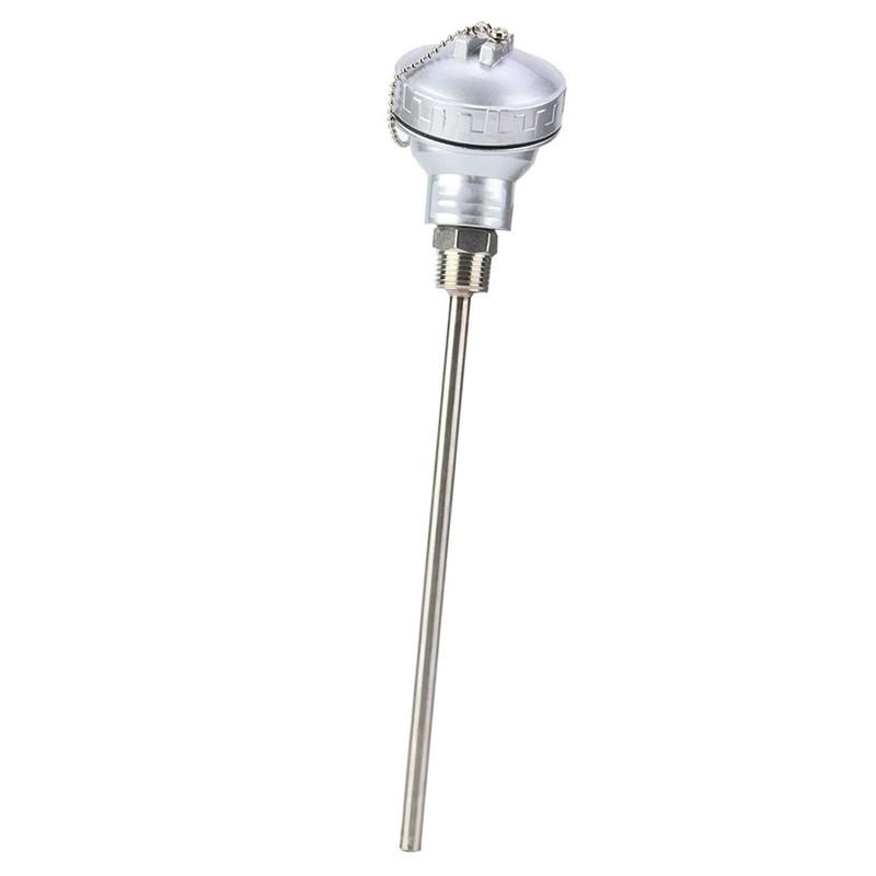 RTD PT100 Temperature Sensor Probe 1/2" NPT Thread Thermocouple Terminal