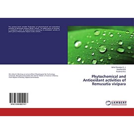 Phytochemical and Antioxidant activities of Remusatia vivipara