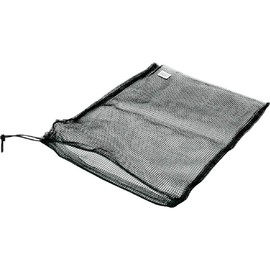 TRUSCO Mesh Bag, Small, 1-Piece, 15.4 x 21.7 inches (39 x 55 cm), 4mm Mesh, Black, MH-S-1-BK