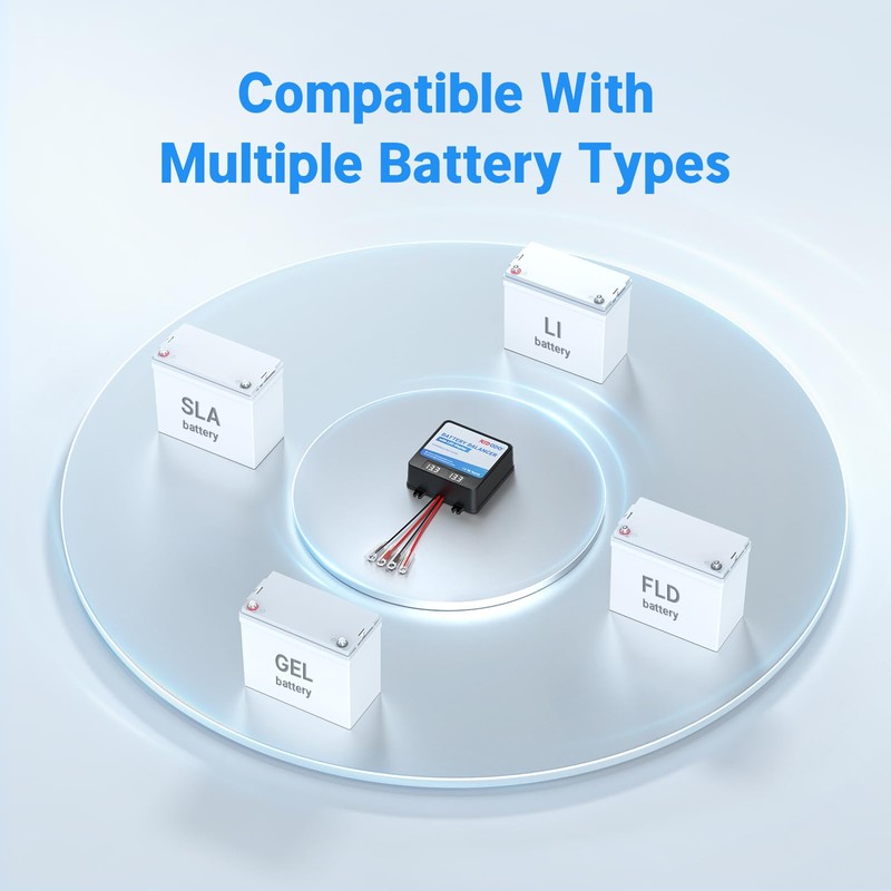 Redodo Battery Balancer 24V(2 * 12V) Battery Equalizer with LED