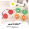 Healvian 8pcs Cooling Fruit Shaped Eye Mask Gel Eye Covers