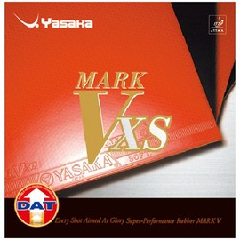 Yasaka Mark V XS Table Tennis Rubber (Max, Black)