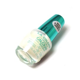 L.A. Colors 1 Salon Fabulous Nail Treatments - Calcium Nail Builder Nail Polish Lacquer CNL525 + Free Zipper Bag