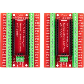 for PI PICO Terminal Breakout Board 43 Pin 3.81mm Pitch Compatible for Raspberry Pi Pico Board (2 pcs)