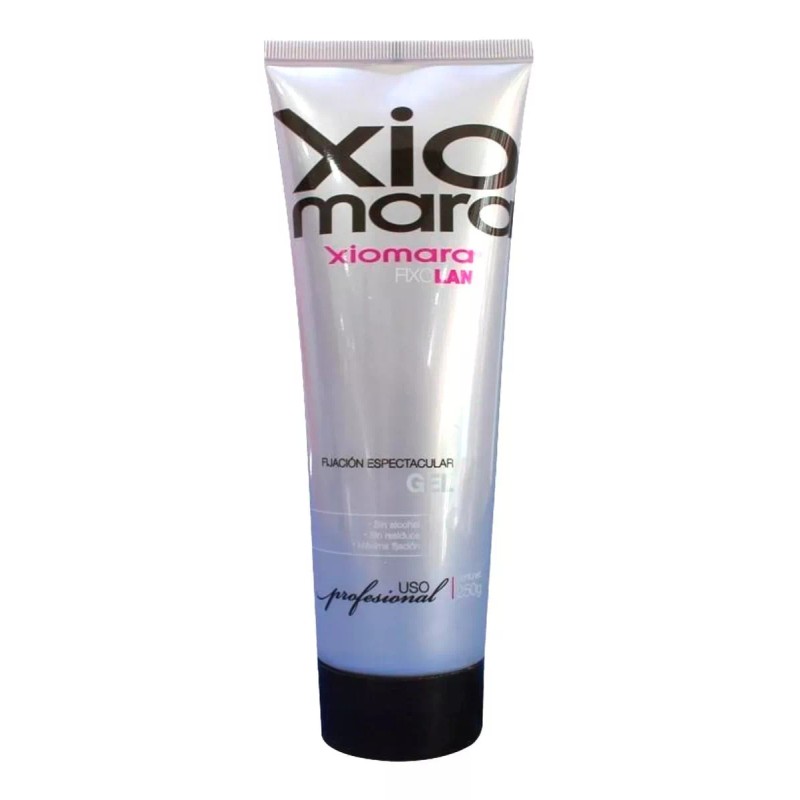 Xiomara Gel Cabello Maxima Fijación Aspecto Húmedo 250g 6 Pz