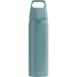 SIGG - Aluminum Water Bottle - WMB Pathfinder Morning Blue - ClimatePartner Certified - Suitable for Carbonated Beverages - Leakproof & Lightweight - BPA Free - Blue - 25 Oz